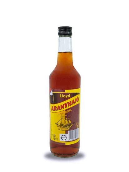 Lloyd Aranyhajó szeszesital 33% 0,5l DRS