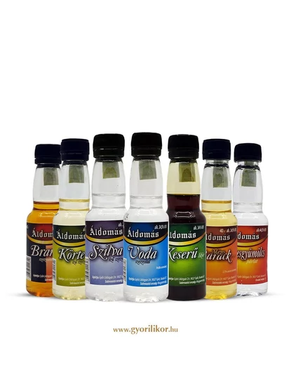 Áldomás Körte ízű szeszesital 34,5% 0,04l F