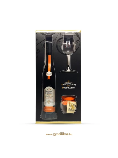 Pannonhalmi Díszdobozos Barackpálinka 40% 0,5l DRS