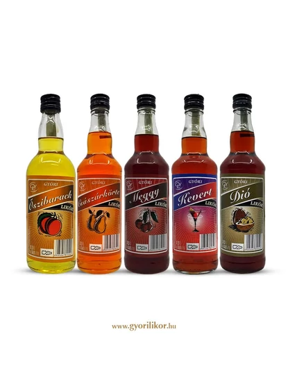 Őszibarack likőr 24,5% 0,5l