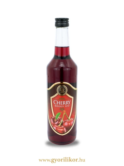 Cherry meggy izű boraperitíf 18% 0,5l DRS