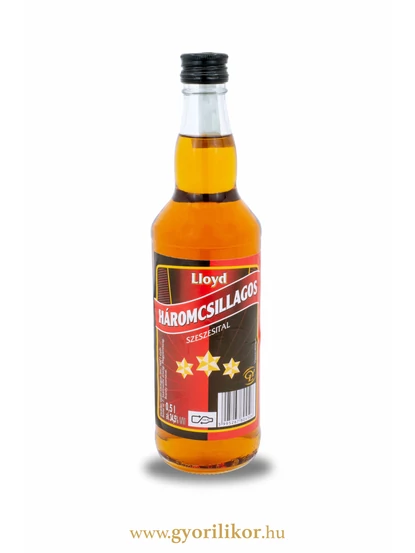 Lloyd Háromcsillagos szeszesital 34,5% 0,5l