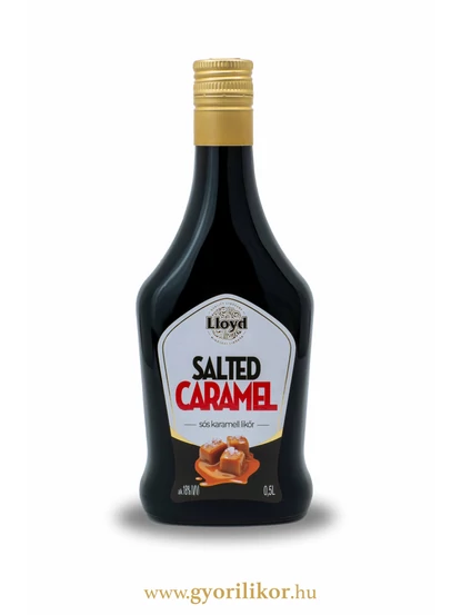 Lloyd Salted Caramel likőr 18% 0,5l DRS Lloyd Salted Caramel likőr 18% 0,5l DRS