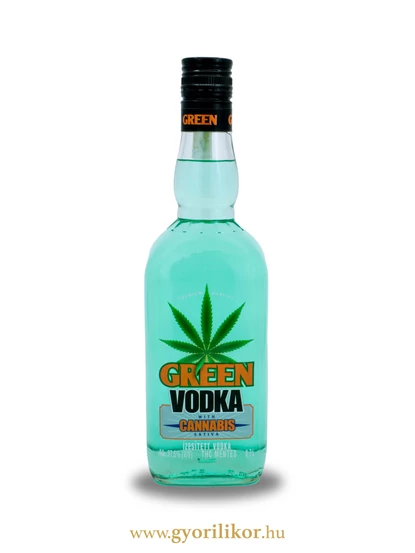 Green Vodka with Cannabis ízesített vodka 37,5% 0,7l DRS