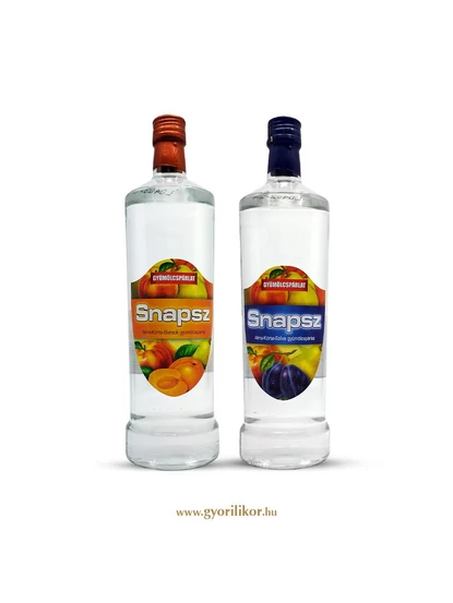 Snapsz Alma-körte-barack gyümölcspárlat 37,5% 1,0l DRS