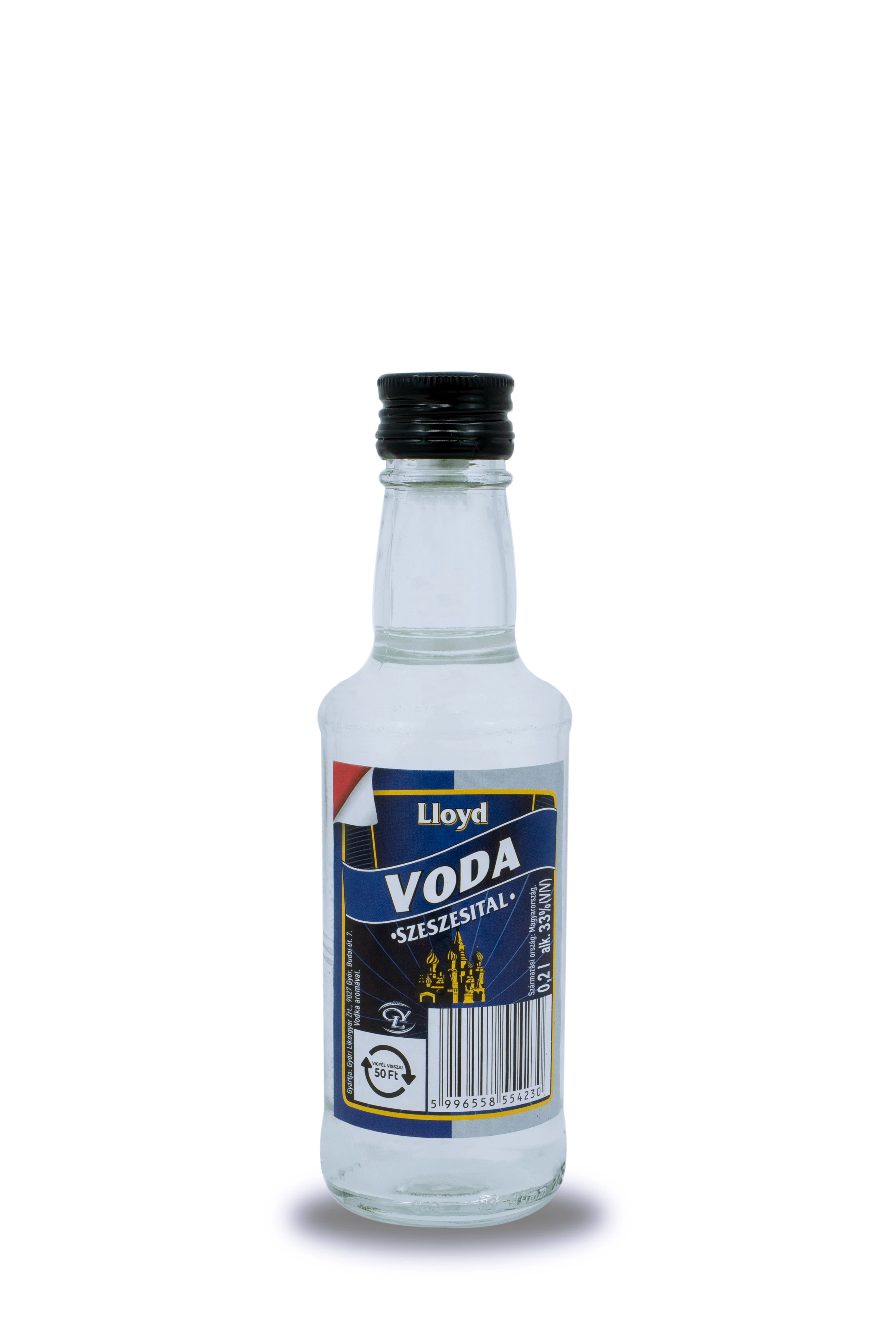 Lloyd Voda szeszesital 33% 0,2l DRS