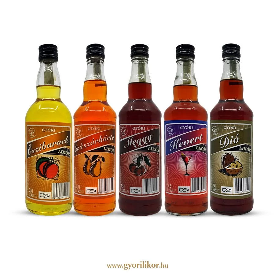 Őszibarack likőr 24,5% 0,5l