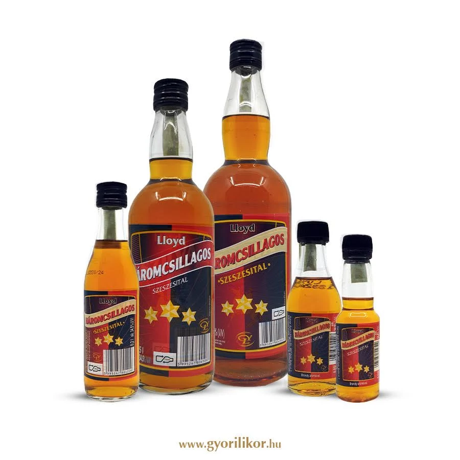 Lloyd Háromcsillagos szeszesital 34,5% 1,0l