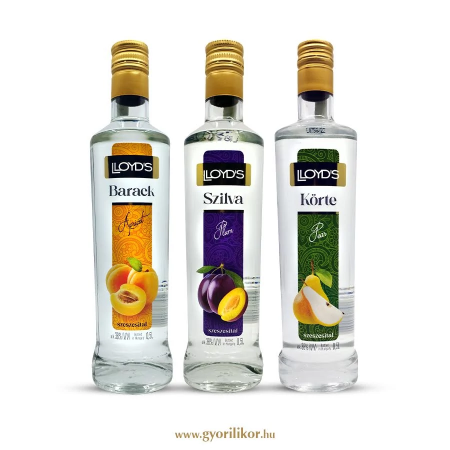 Lloyd's Barack ízű szeszesital 38% 0,5l DRS