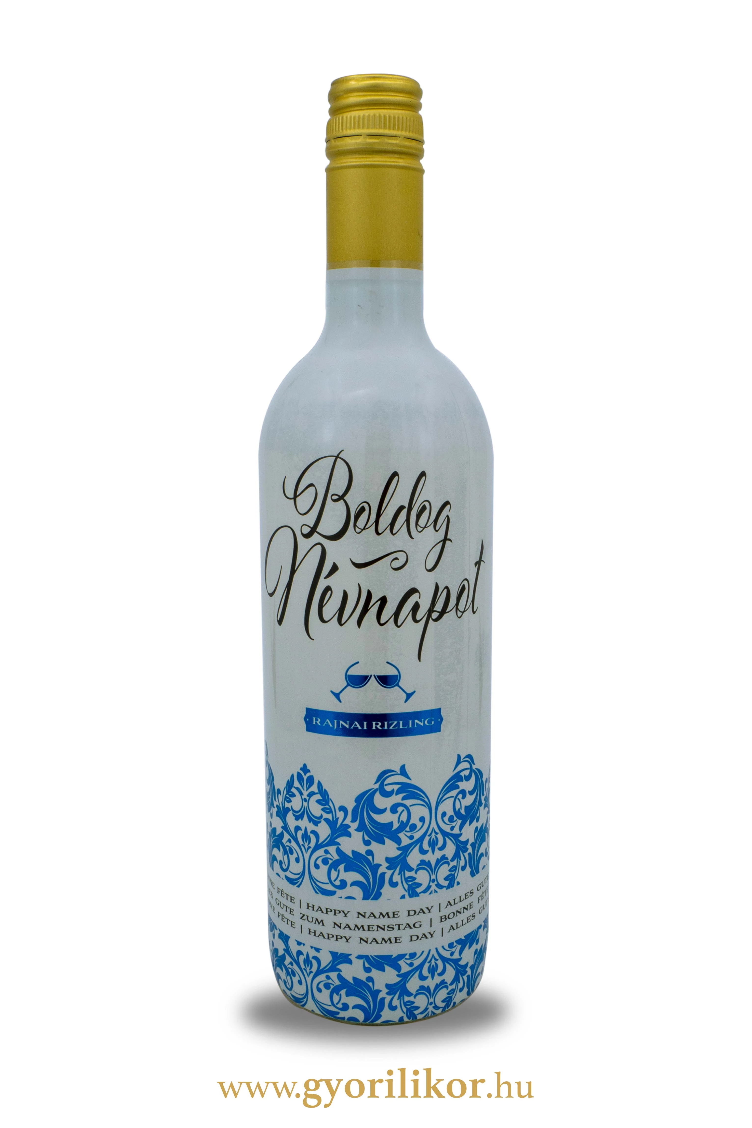 Boldog Névnapot Rajnai Rizling 11,5% 0,75l DRS