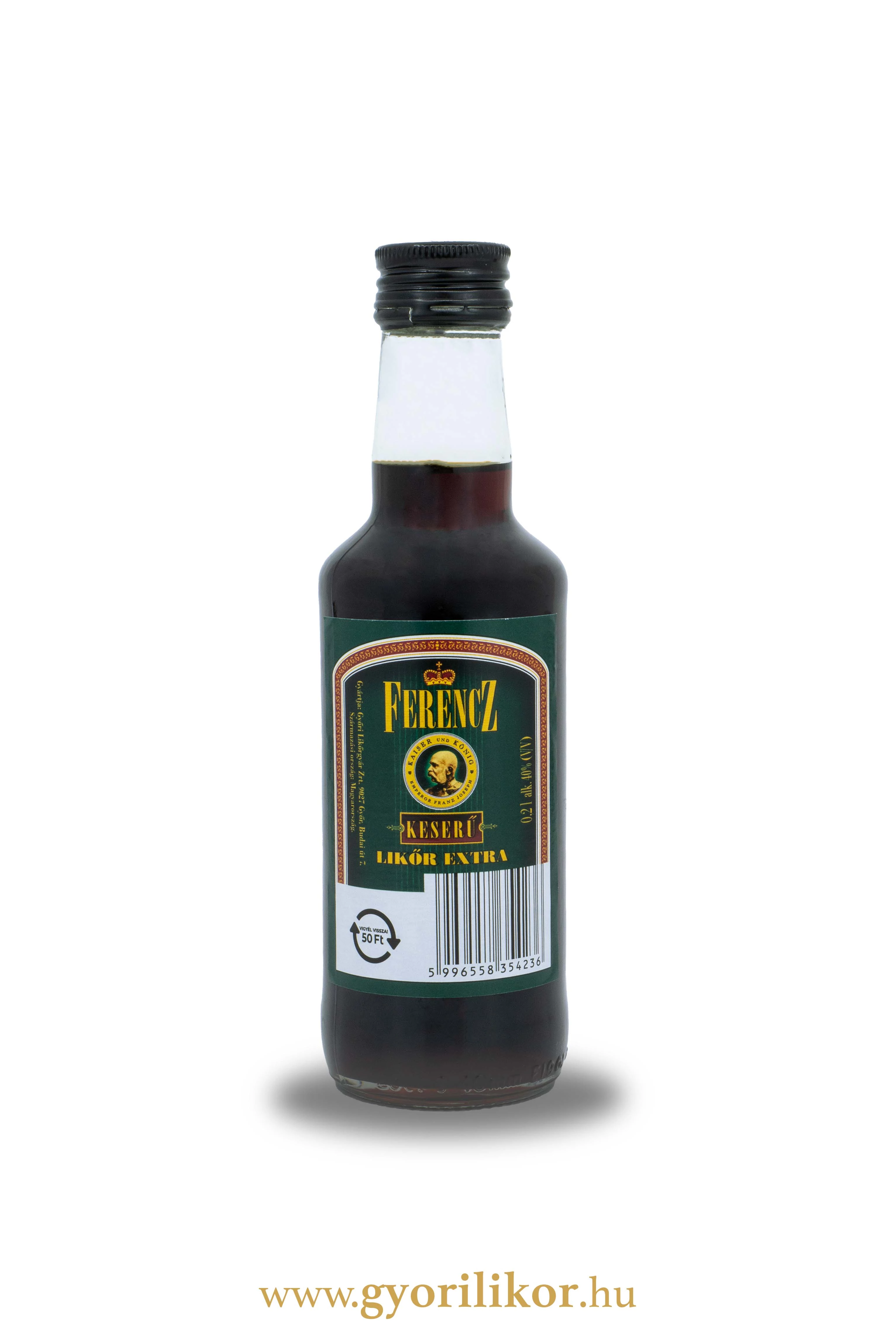 Ferencz keserű likőr 40% 0,2l DRS
