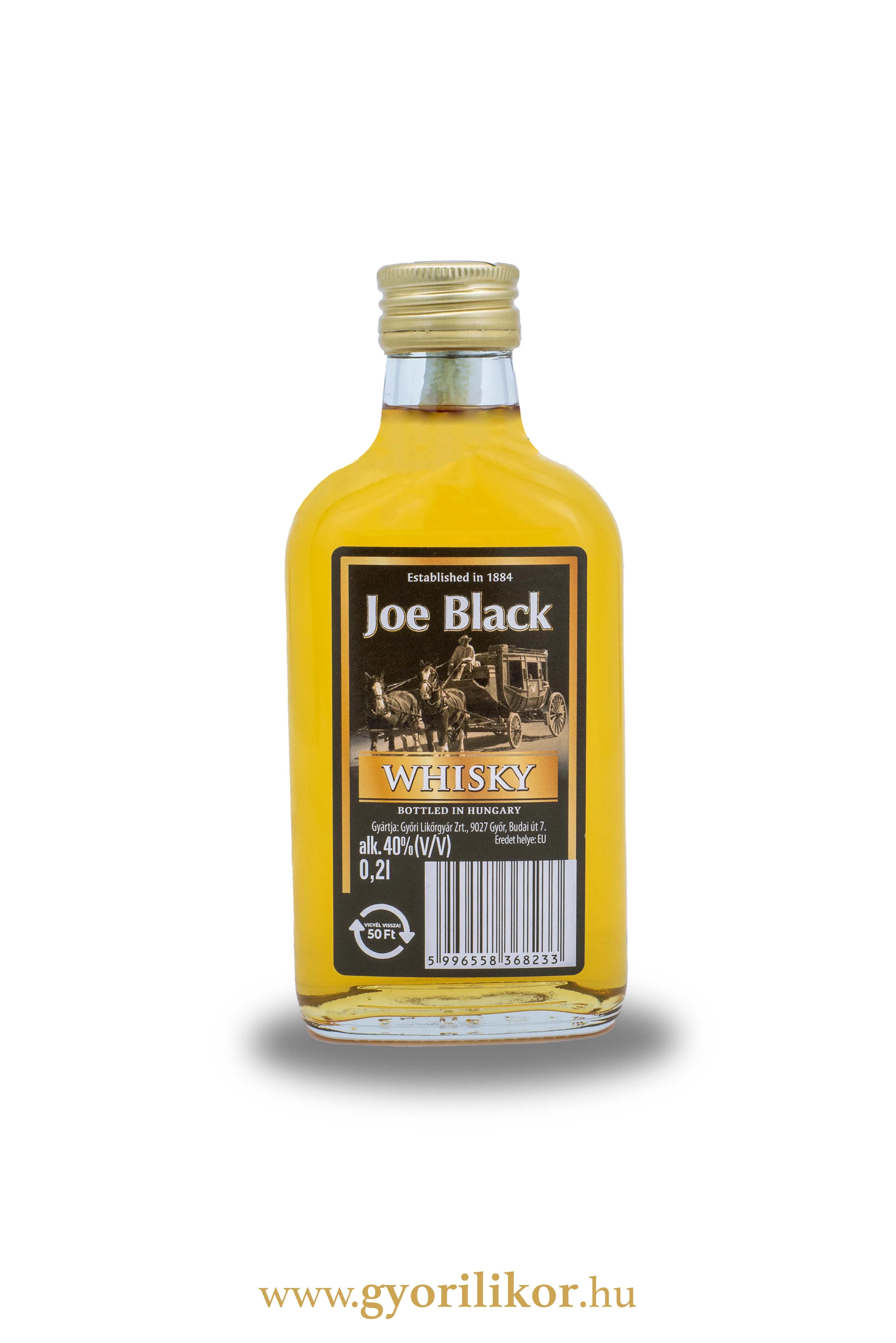 Joe Black whisky 40% 0,2l DRS