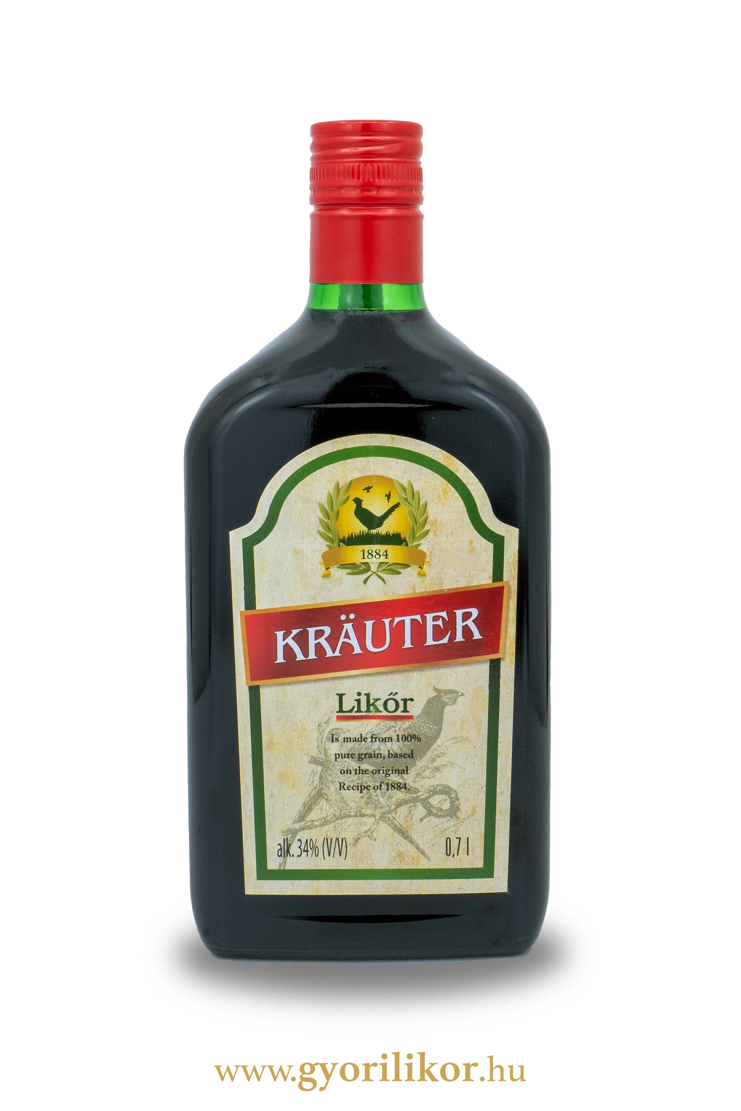 Krauter likőr 34% 0,7l DRS