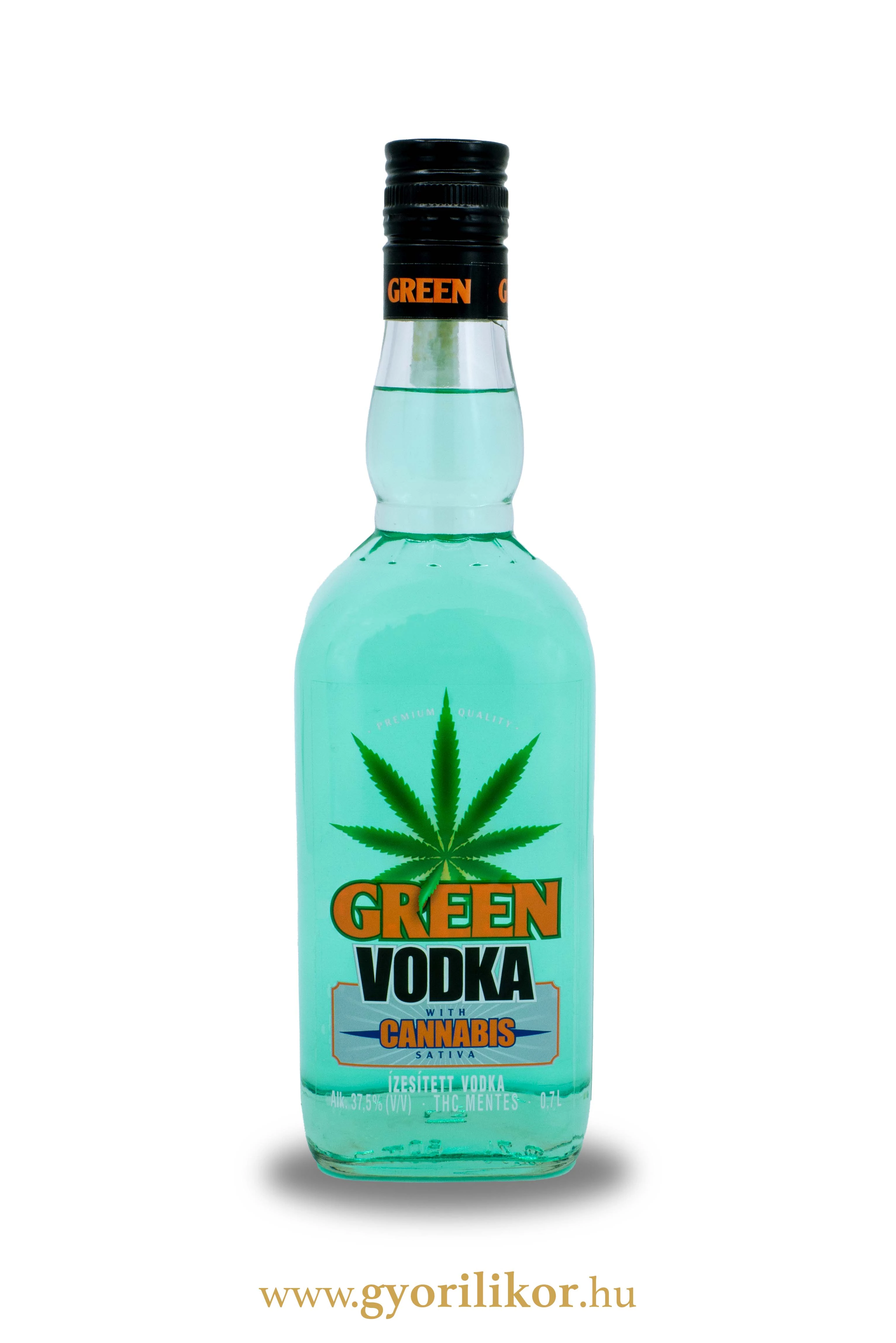 Green Vodka with Cannabis ízesített vodka 37,5% 0,7l DRS